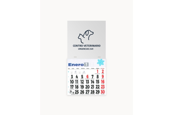 Calendarios con imán para nevera