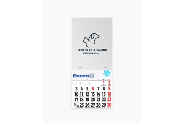 Calendarios con imán para nevera