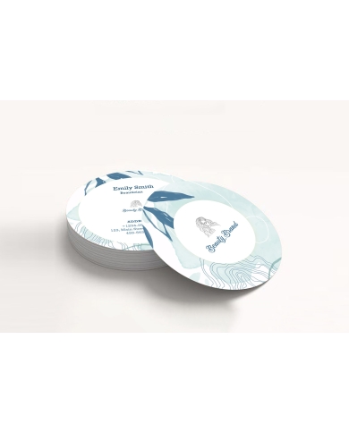Tarjetas de visita redondas baratas online