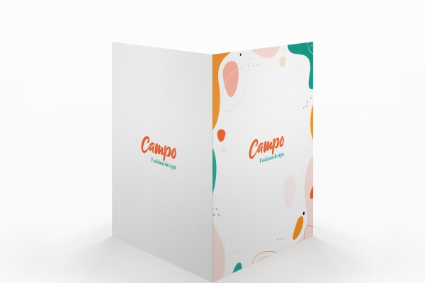 Carpetas sin solapas - Carpetas de presentación personalizadas